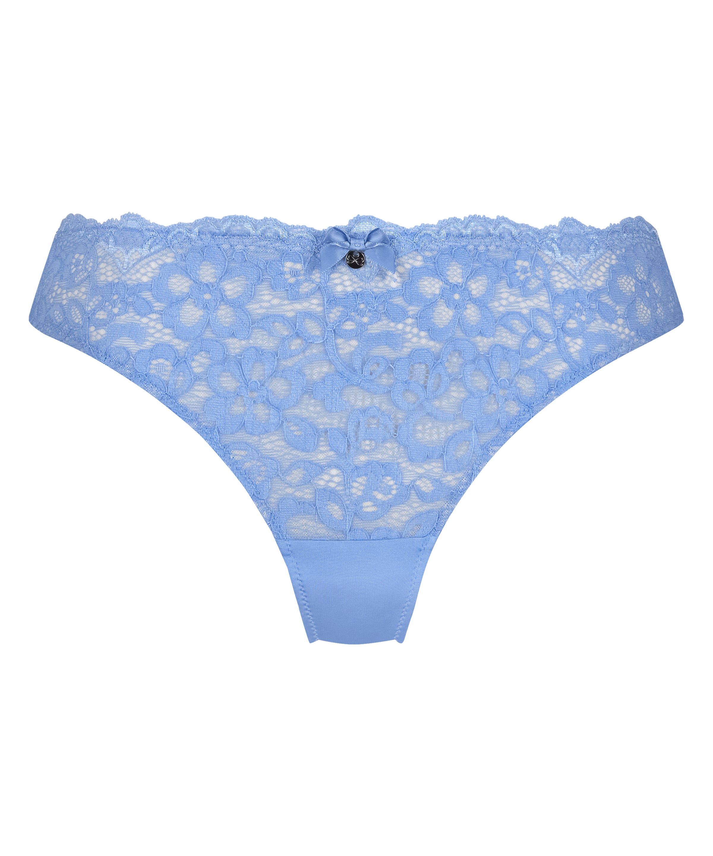 String 'Marine' Hunkemöller en bleu : devant