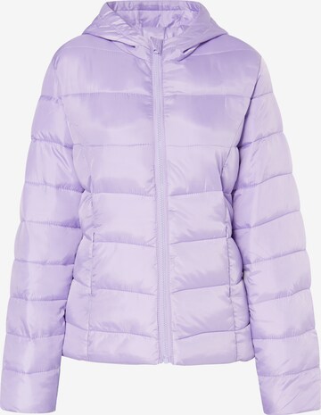 Veste d’hiver MYMO en violet : devant