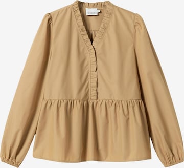 T-shirt ' Matti ' Noella en beige : devant