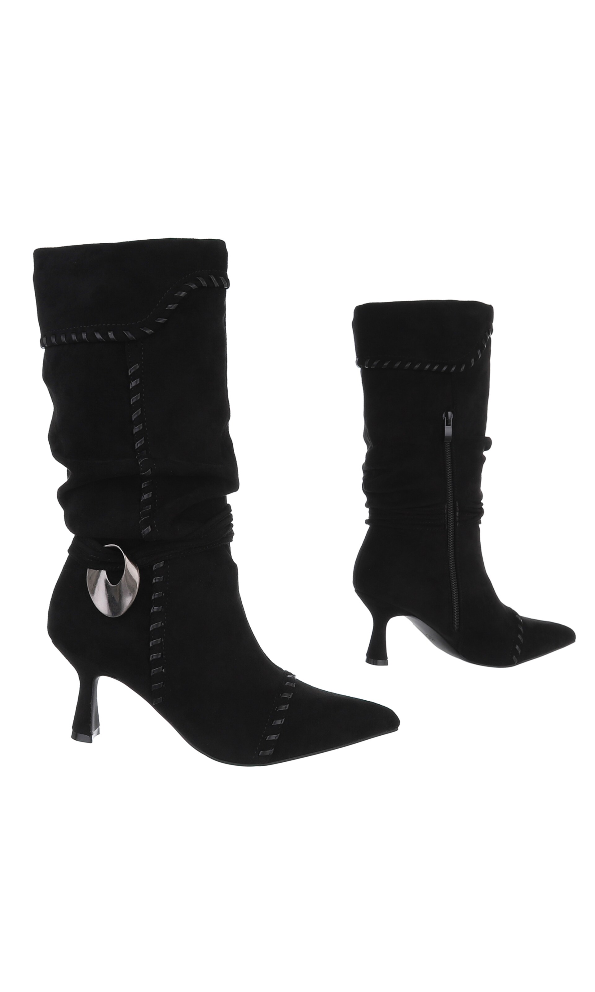 Ital-Design Boots in Black