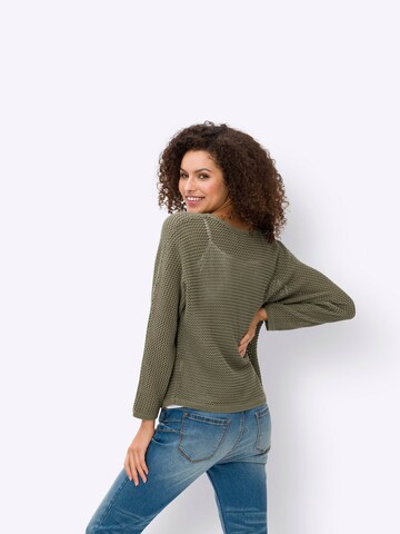 Pull-over heine en vert