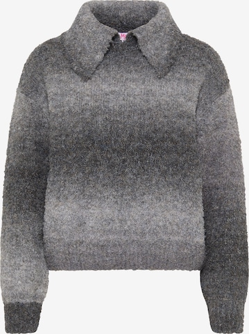 Pull-over MYMO en gris : devant