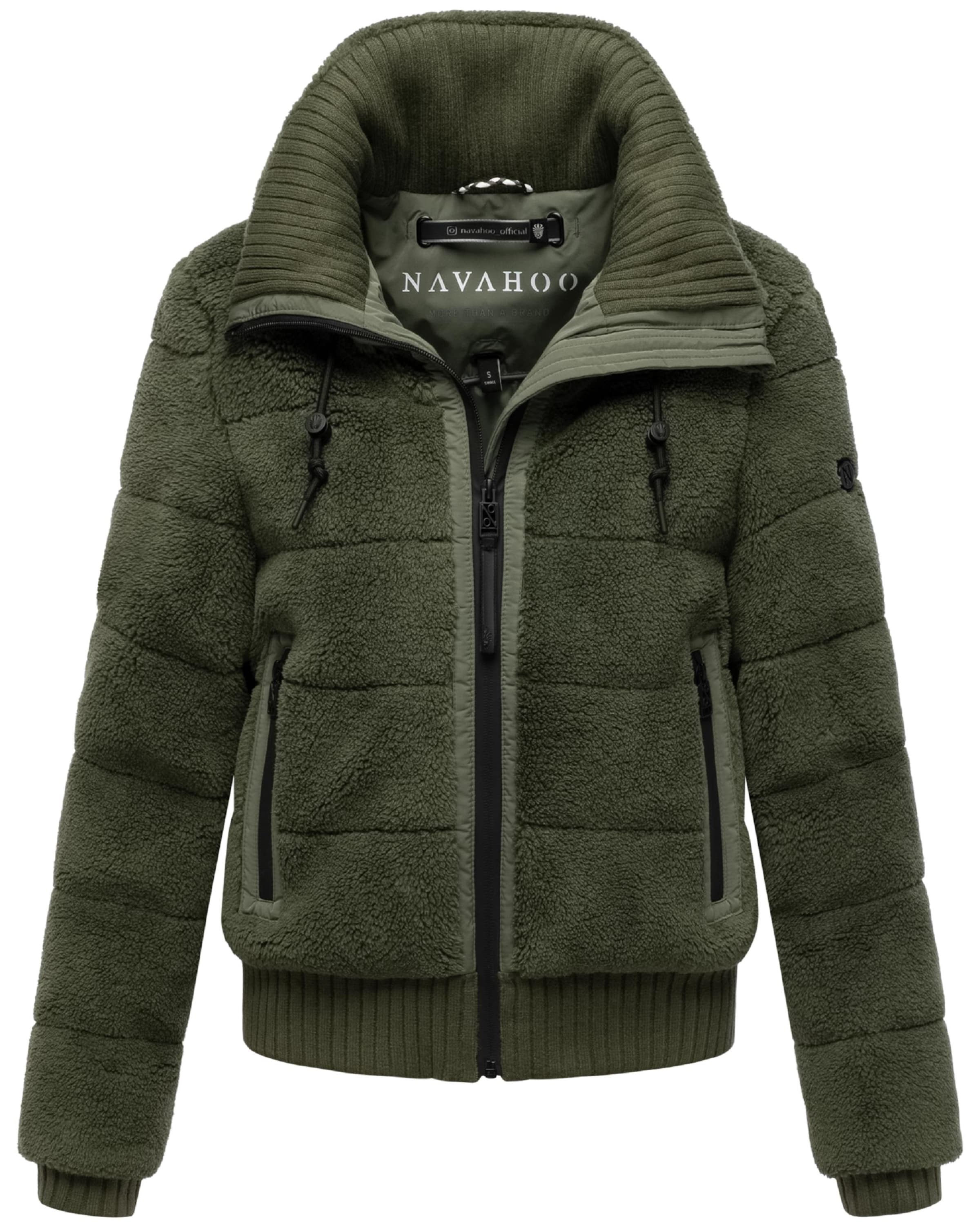 Veste d’hiver 'Schneepuder 14' NAVAHOO en vert