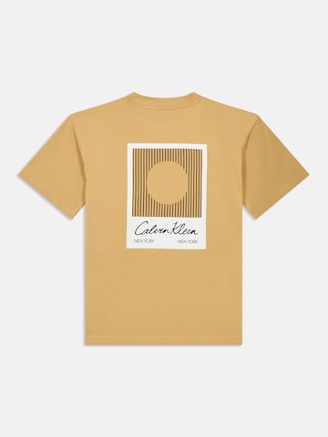 Calvin Klein Jeans - Camiseta 'POLAROID' en beige