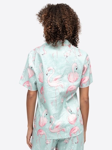 Cyberjammies Pajama shirt 'Francesca' in Green