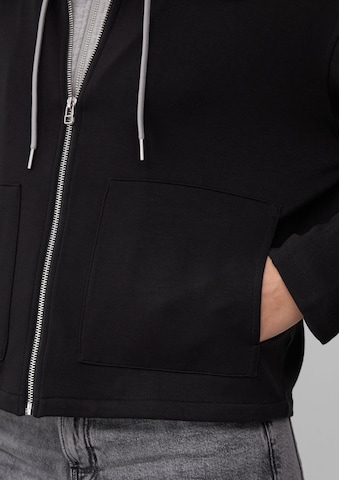 Veste de survêtement s.Oliver en noir