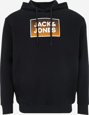 Bluză de molton 'Steel' de la Jack & Jones Plus pe albastru: față