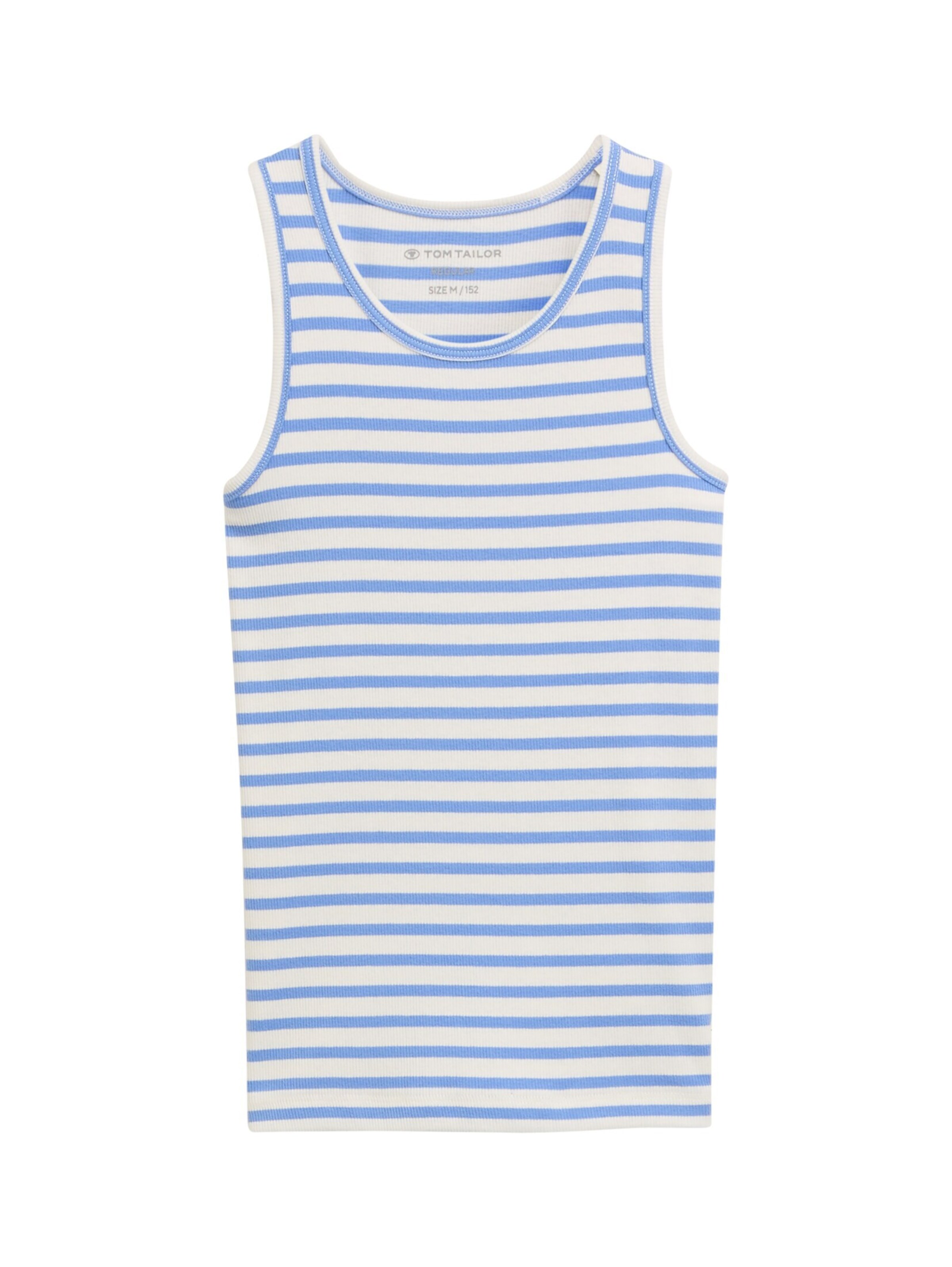 TOM TAILOR Shirt in Blue: front