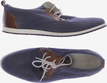 Pier One Halbschuh 43 in Blau: predná strana