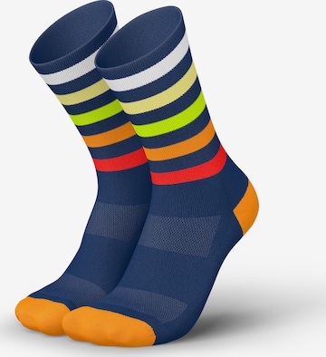 INCYLENCE Sportsocken 'LEVELS' in Blau: Vorderseite