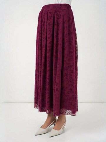 Bigdart Skirt in Purple