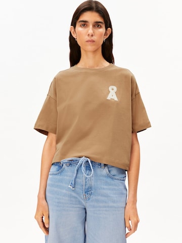 ARMEDANGELS T-Shirt 'Albertaraa' in Beige: Vorderseite