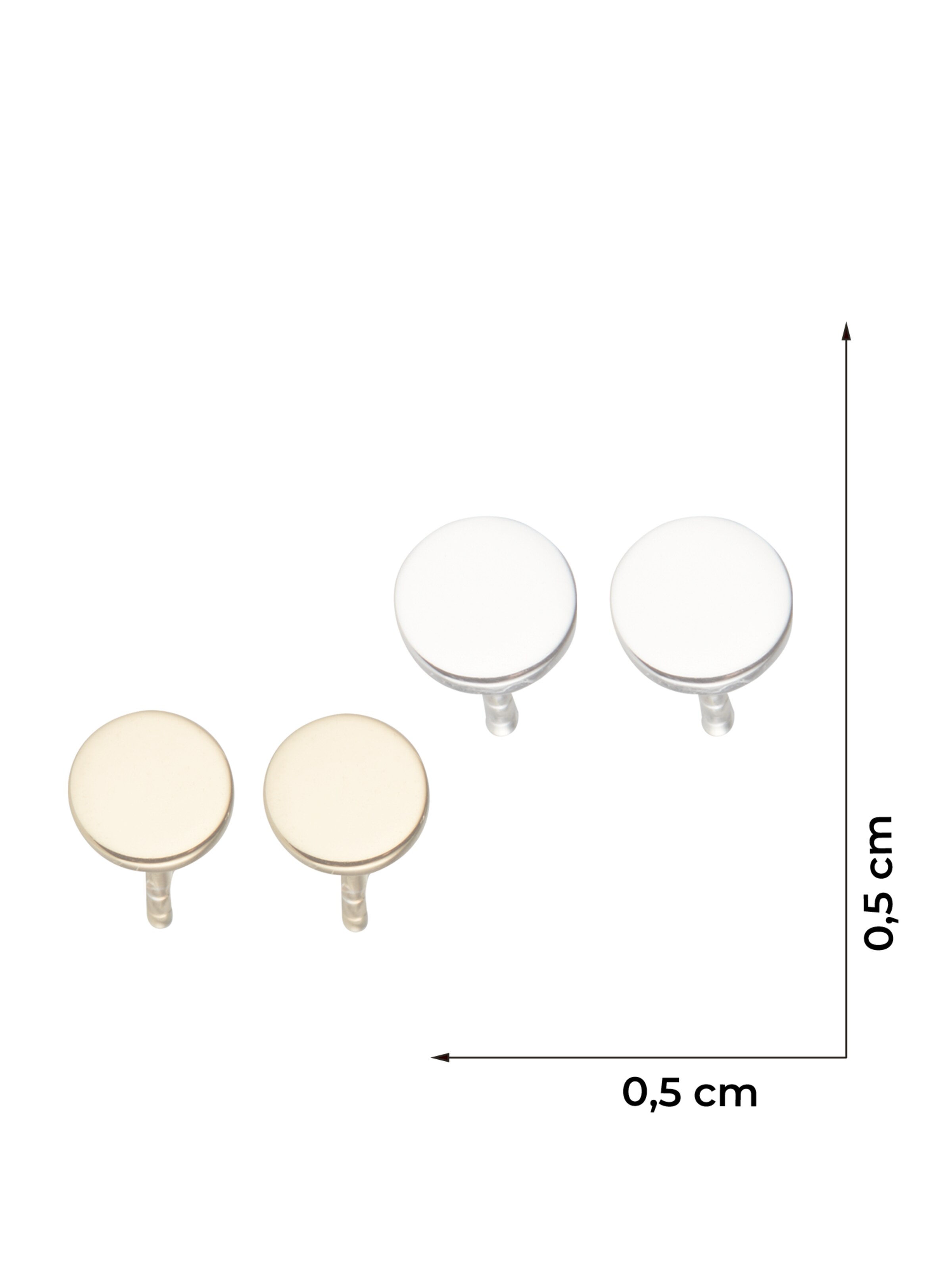 Boucles d'oreilles 'Kreis' ELLI en or