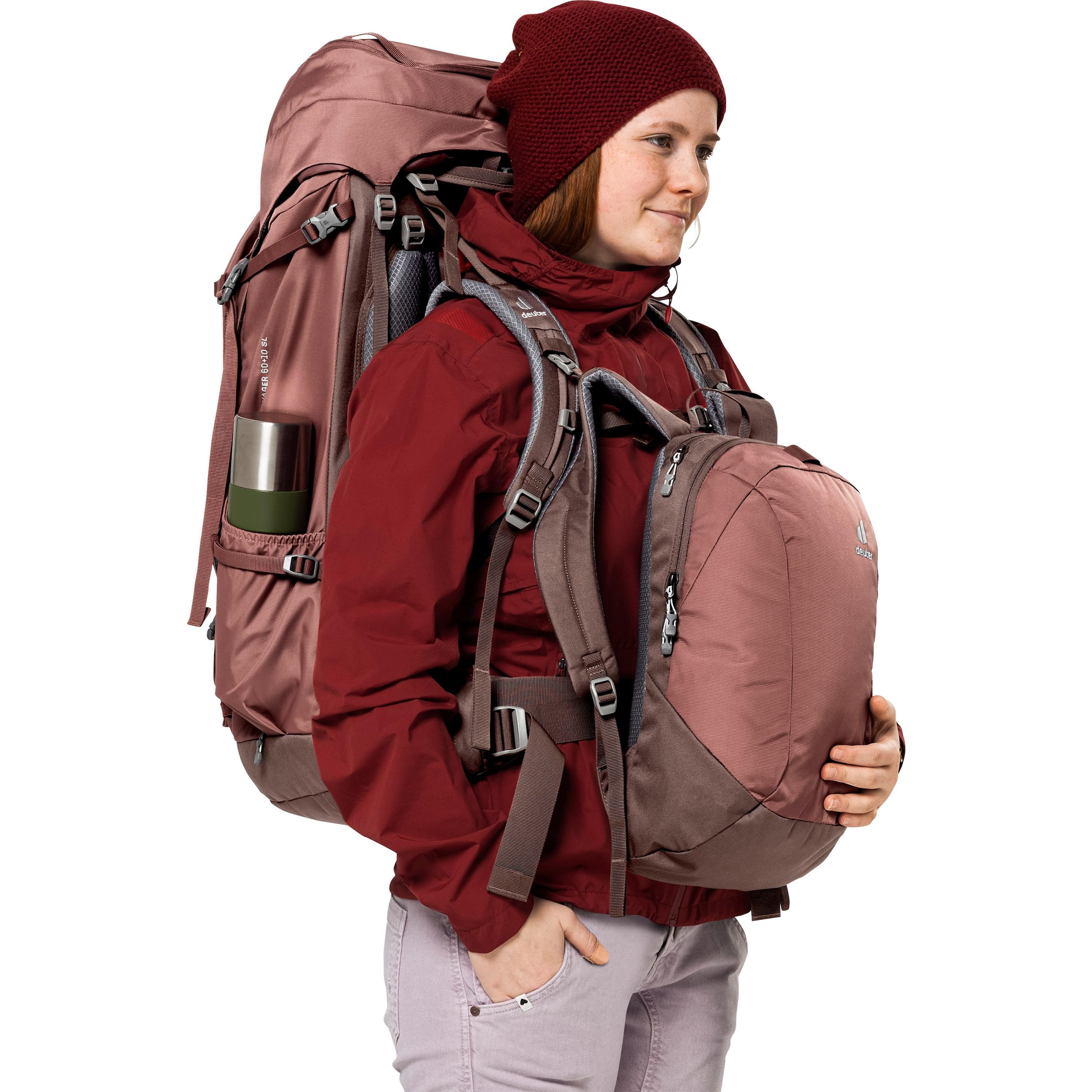 DEUTER Sportrugzak 'Voyager' in Bruin