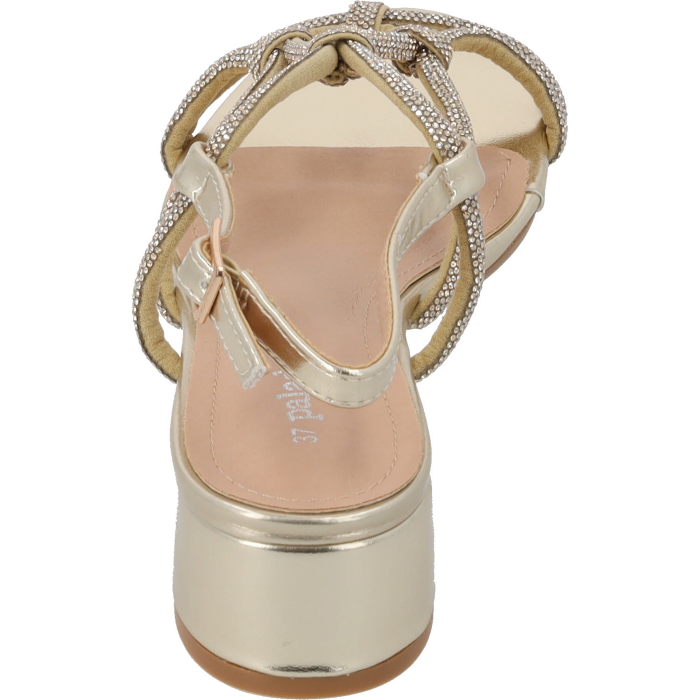 Sandales à lanières 'Fanala' Palado by Sila Sahin en or