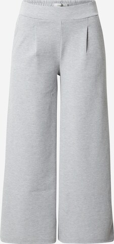 ICHI Pleat-front trousers 'Kate' in Grey: front