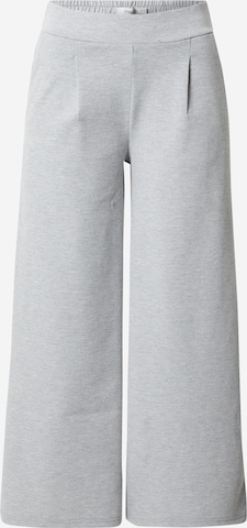 ICHI Kalhoty se sklady v pase 'Kate' – šedá: přední strana