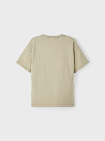 NAME IT Shirts 'Tripe' i beige