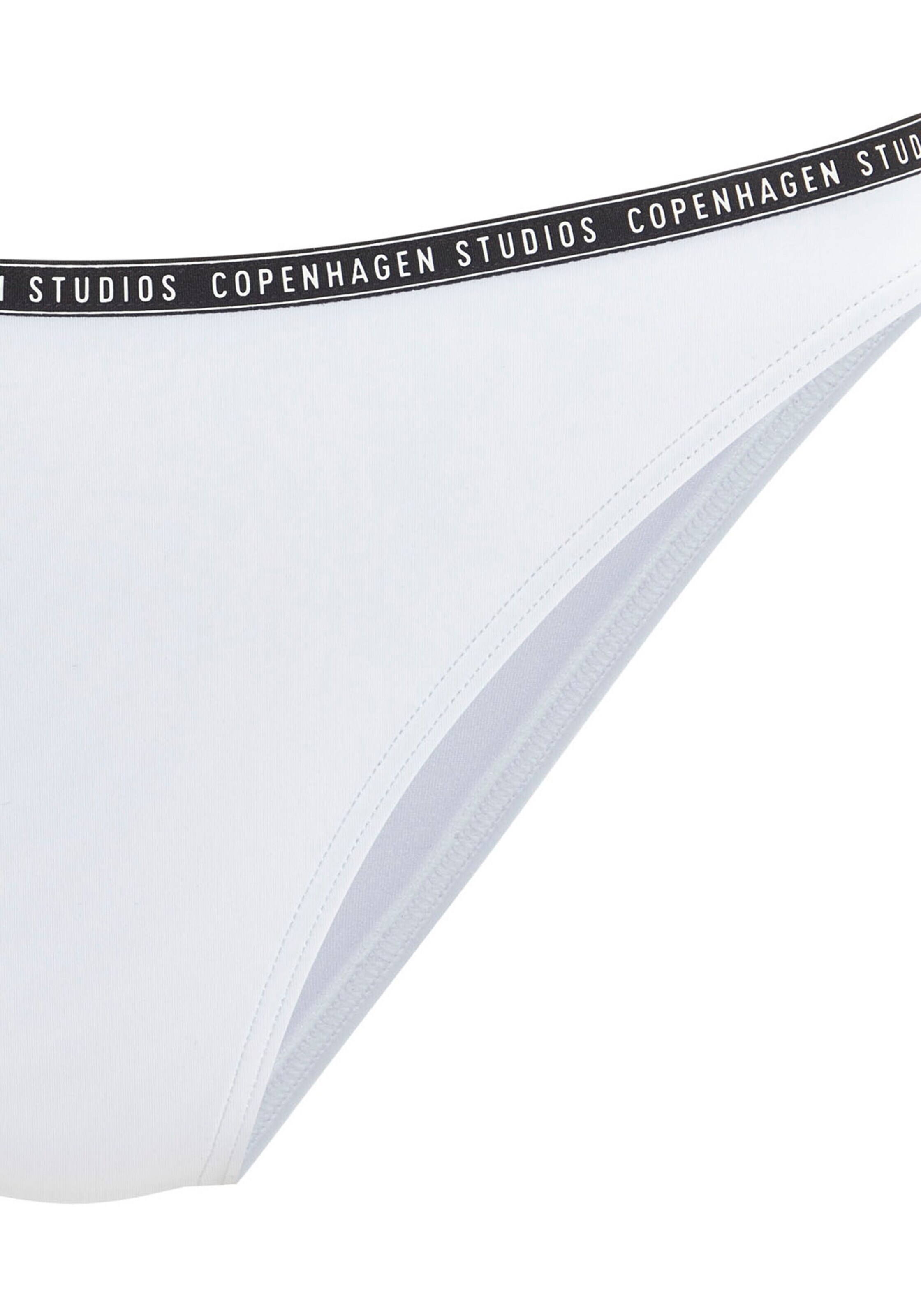 Copenhagen Studios Долнище на бански тип бикини в бяло