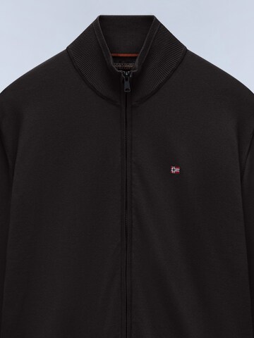 NAPAPIJRI Kardigán 'DECATUR 2.0' - Čierna