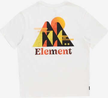 Maglia funzionale di ELEMENT in bianco