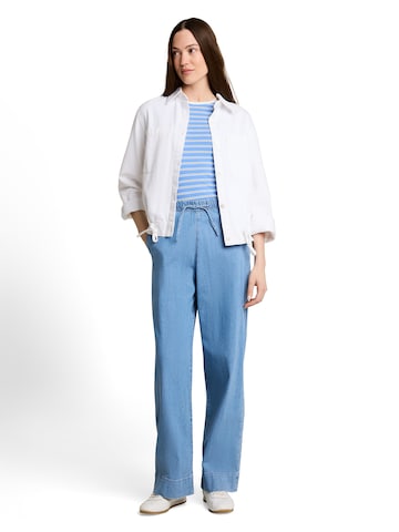 TOM TAILOR DENIM Wide Leg Jeans 'LINOU' in Blau