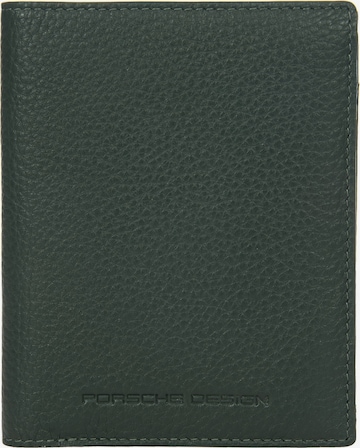 Portamonete di Porsche Design in verde: frontale