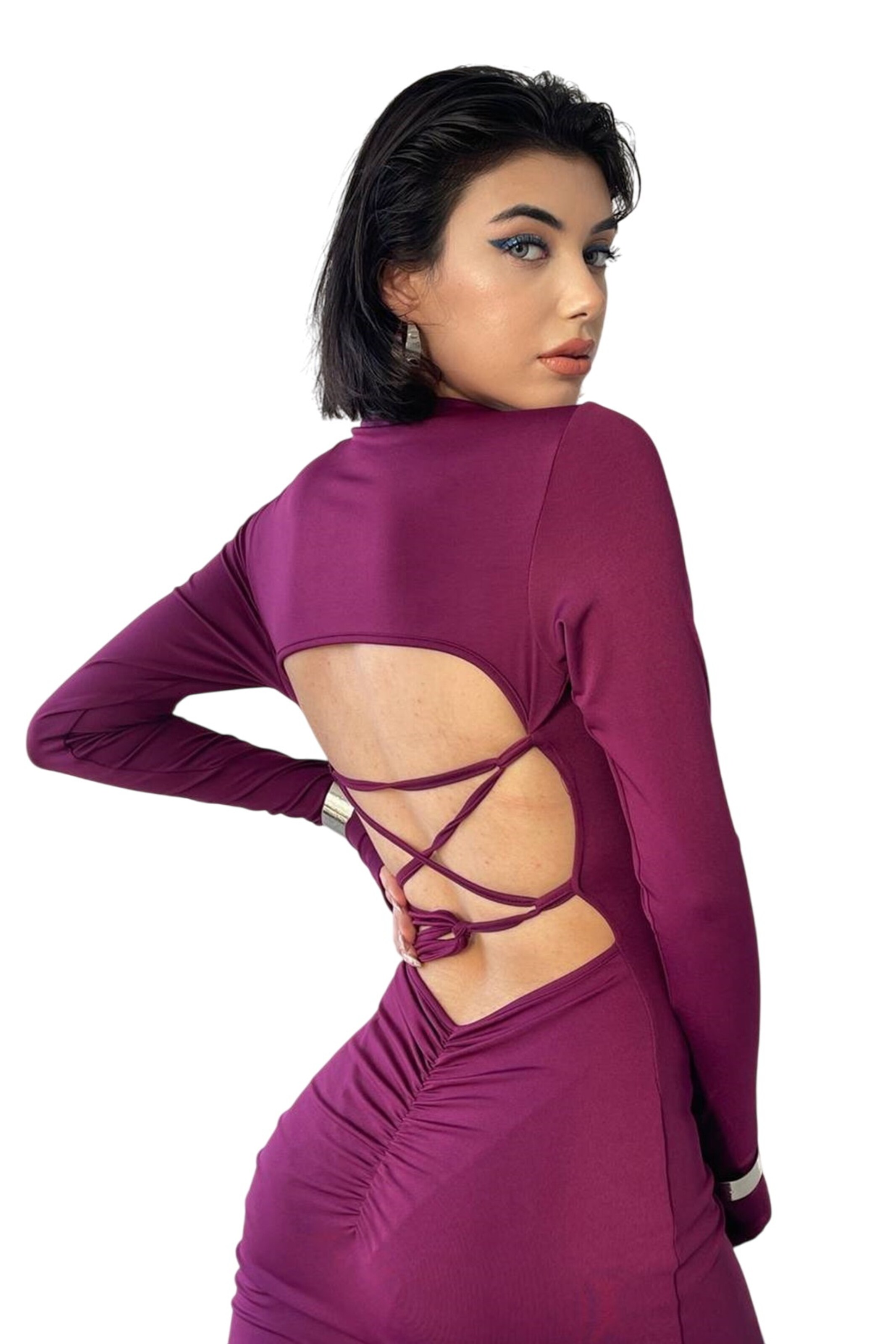 WOMAN VISION Kleid in Lila