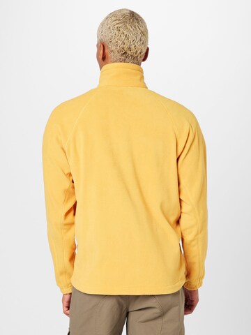 COLUMBIA Athletic Fleece Jacket 'FAST TREK II' in Yellow