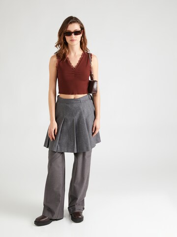 Nasty Gal Top in Brown