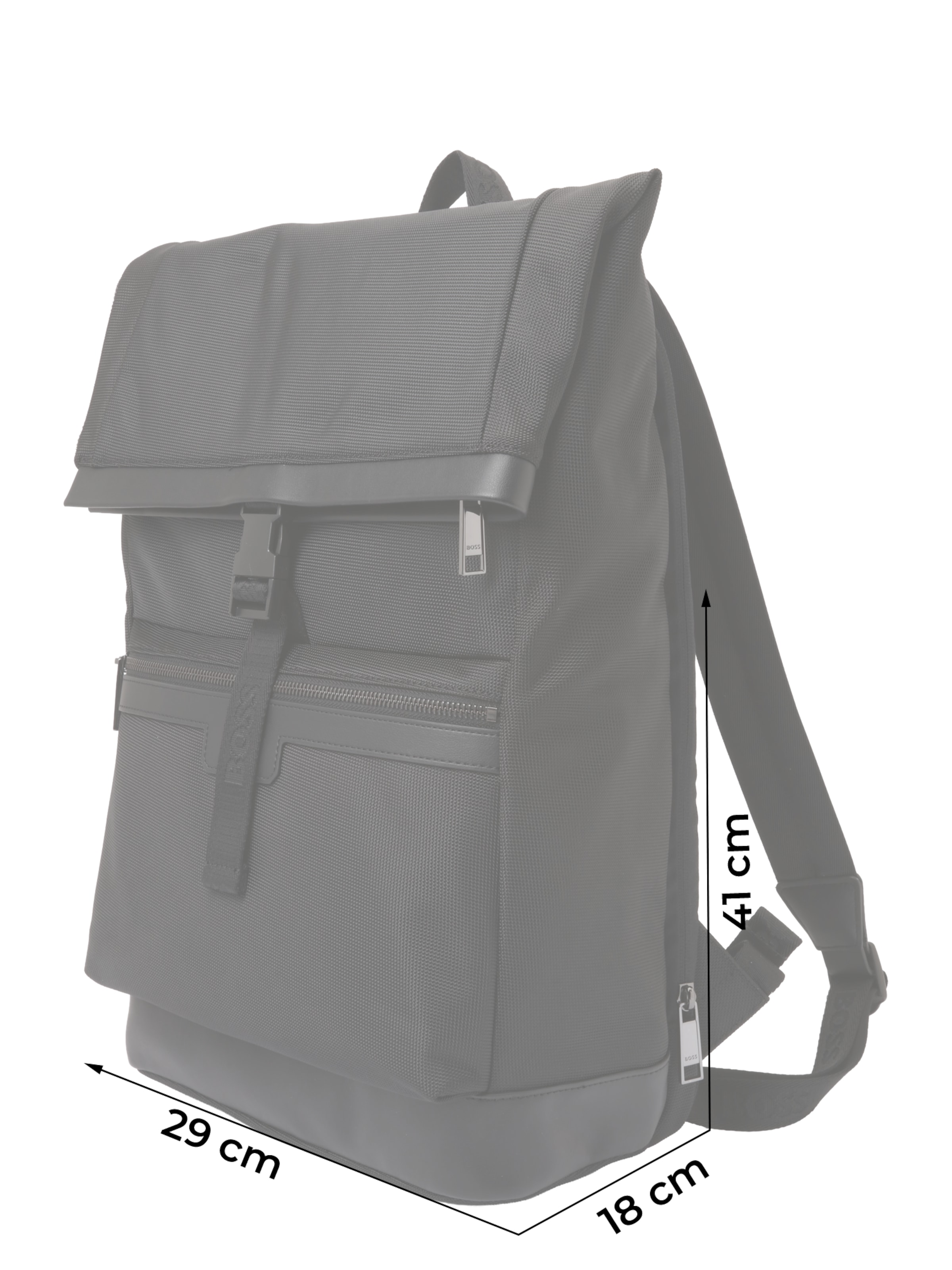 BOSS Nahrbtnik 'Ray_N_Roll' | črna barva