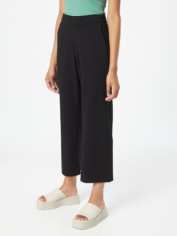 Loosefit Pantalon 'Chiara' MAC en noir : devant