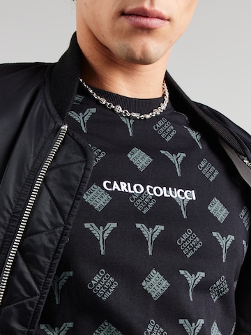 Carlo Colucci T-shirt 'Falchi' i svart