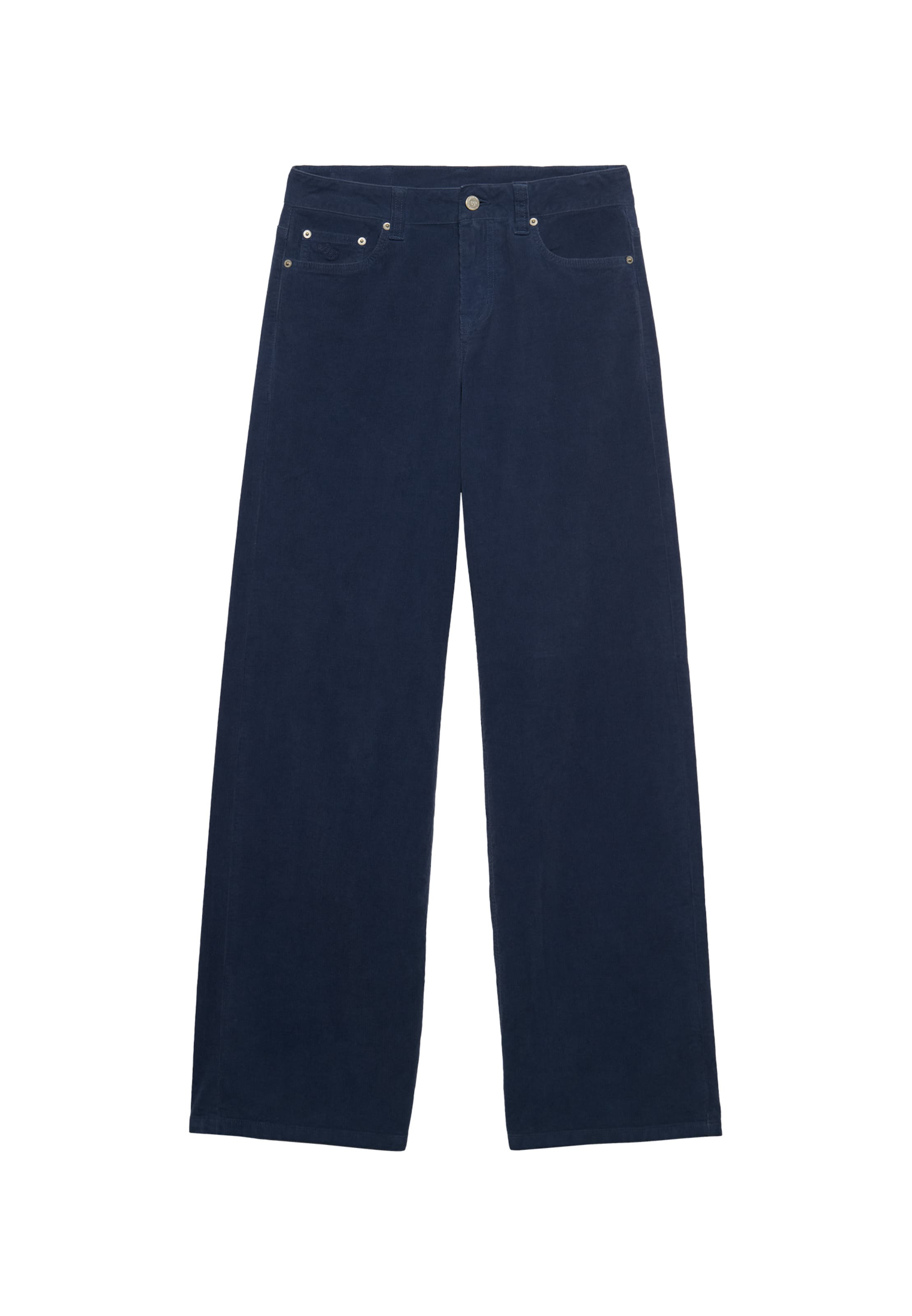 Superdry & Co Baggy Broek in Blauw: voorkant