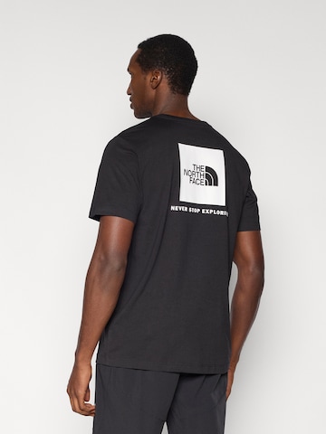 THE NORTH FACE Футболка 'EVOLUTION BOX NSE' в Черный: спереди