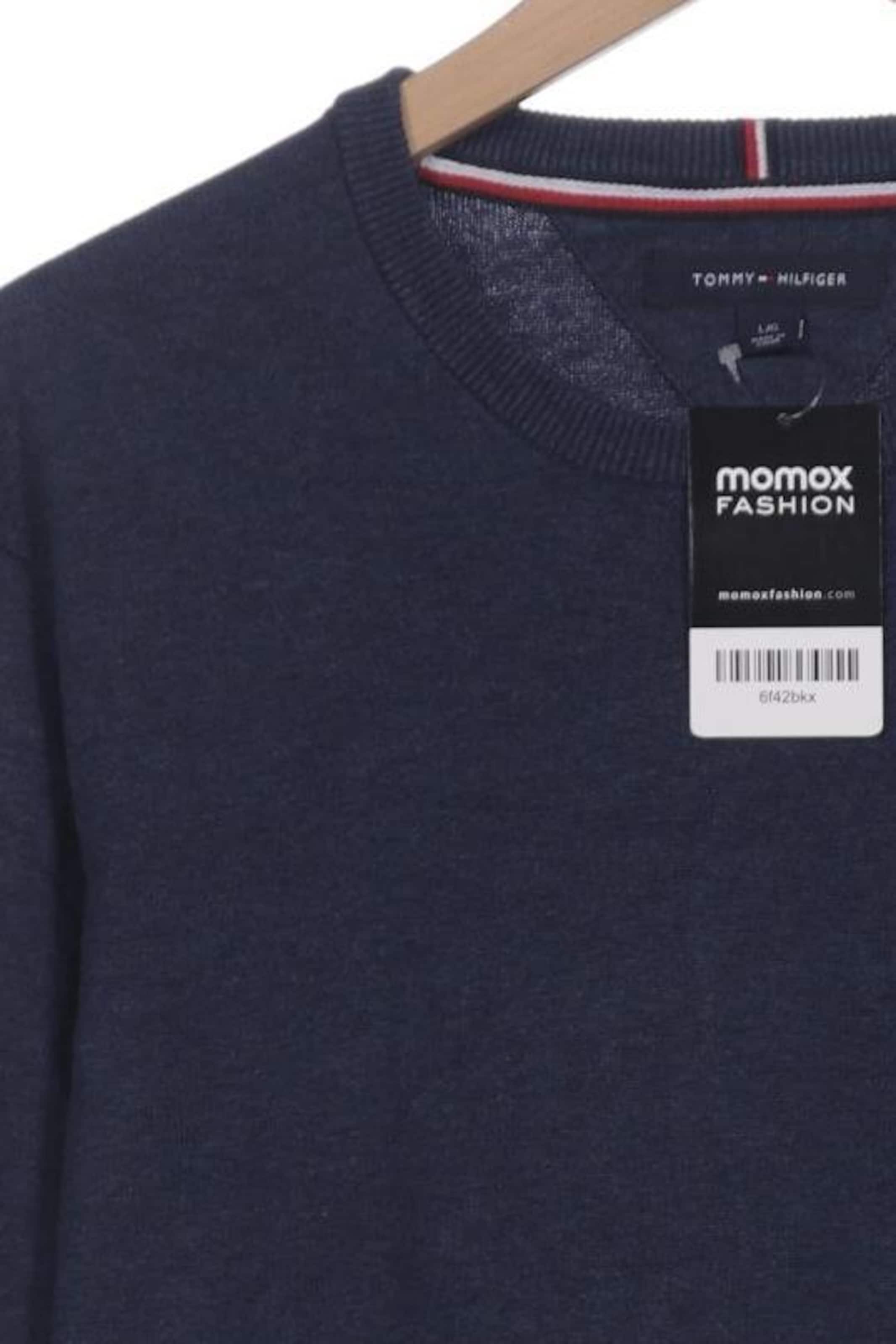 TOMMY HILFIGER Pullover L in Blau