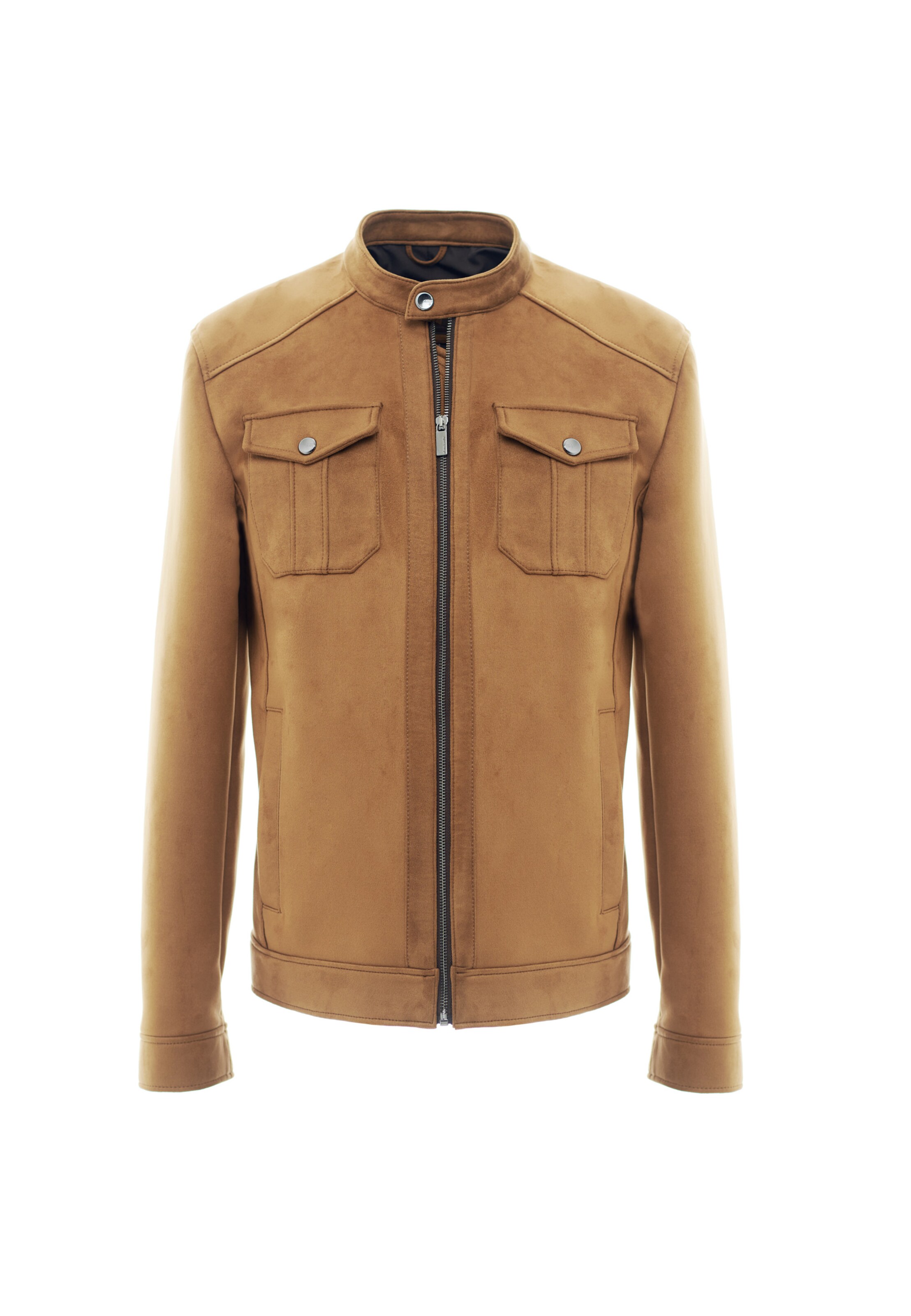 PIERRE CARDIN Tussenjas in Beige: voorkant