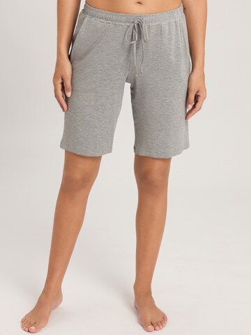 Pantalon de pyjama 'Natural Elegance' Hanro en gris : devant