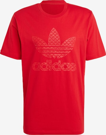 ADIDAS ORIGINALS Shirt in Red: front