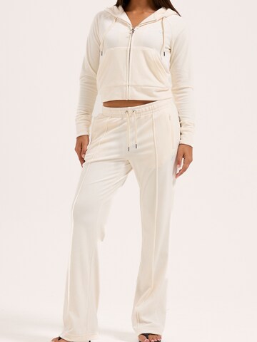 regular Pantaloni sportivi di Juicy Couture in bianco: frontale