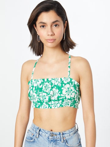 Monki Top in Green: front