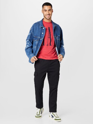 GAP Regular fit Shirt in Rood