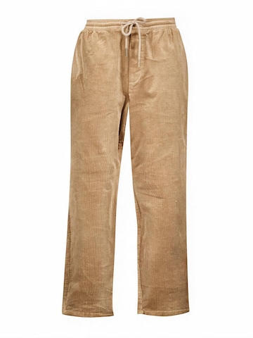 Deeluxe Regular Broek in Beige: voorkant