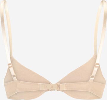 Lindex T-shirt Bra in Beige