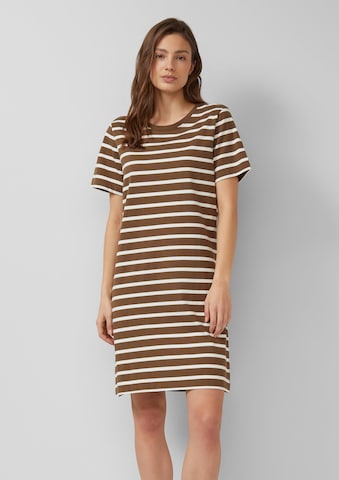 s.Oliver Kleid in Braun: Vorderseite