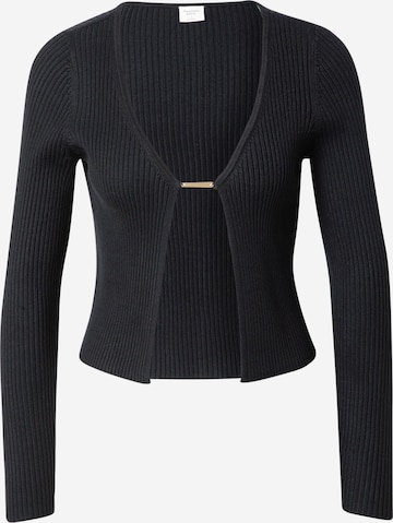 Abercrombie & Fitch Knit Cardigan in Black: front