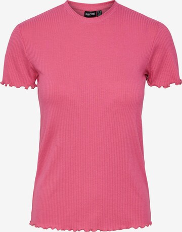 PIECES Shirt 'NICCA' in Pink: front