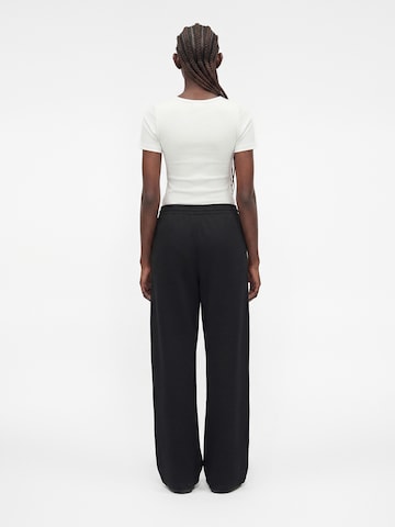 ADIDAS ORIGINALS Wide Leg Hose 'Essentials' in Schwarz