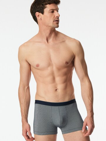 Boxers SCHIESSER en bleu : devant