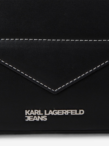 KARL LAGERFELD JEANS Kabelka na rameno - Čierna